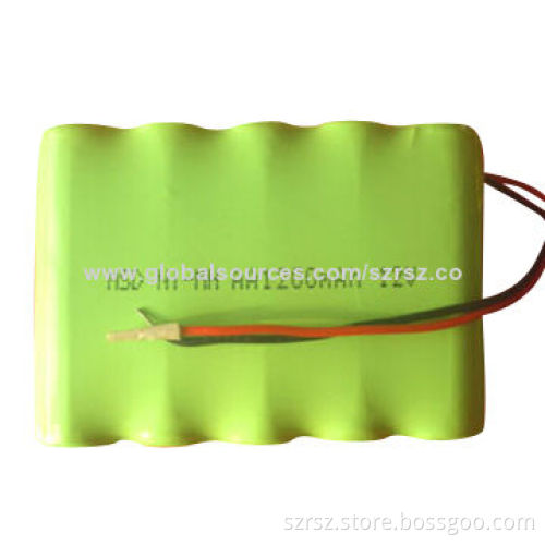 NiMH Cell, 12V Voltage, 1,200mAh Capacity